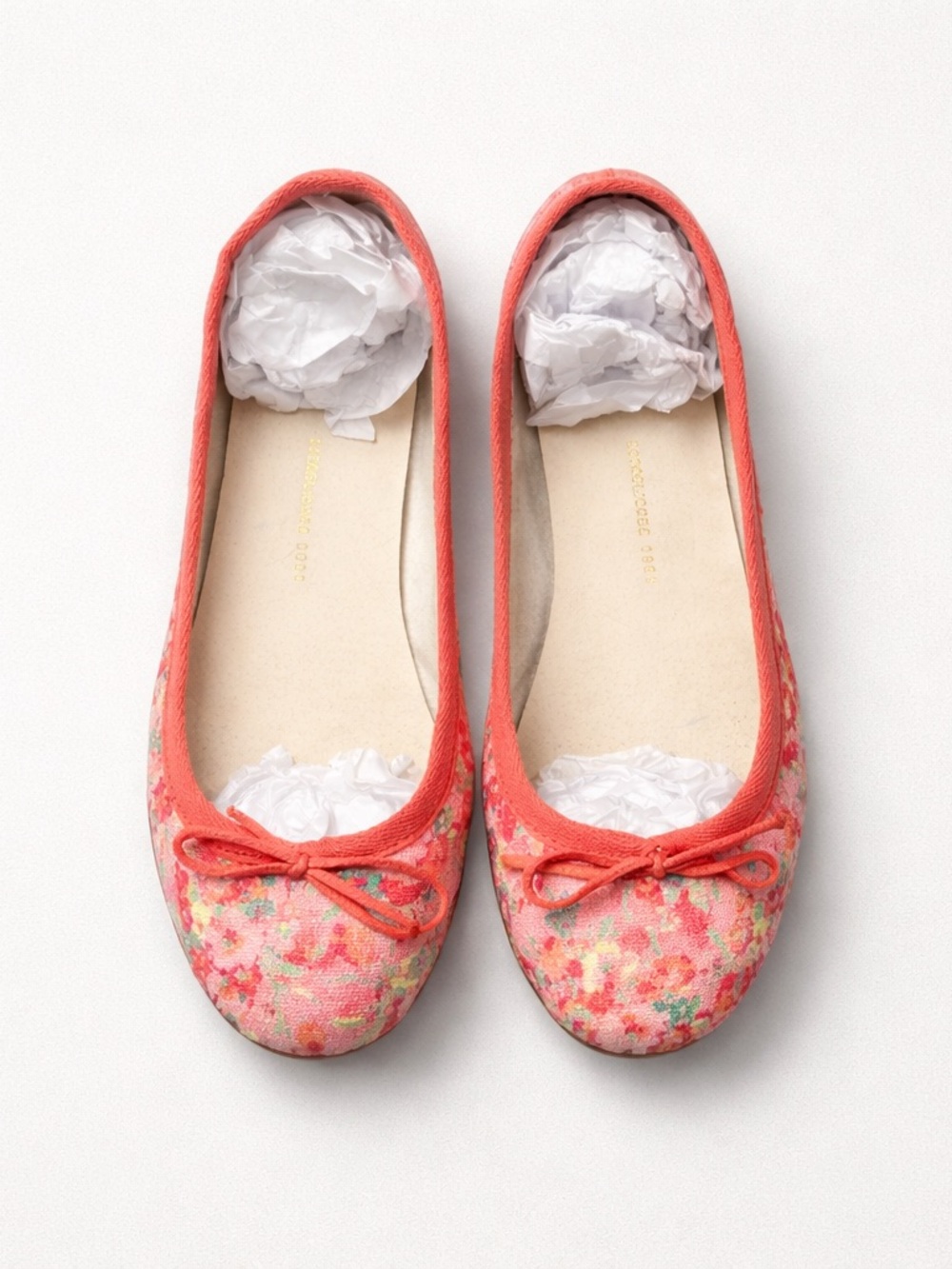 GAP Coral Floral Ballet Flats